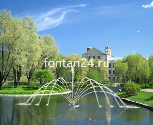 Плавающий фонтан "Веер", h=4 м