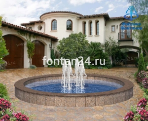 Фонтан для города "Мелодия малая" ø=4,5 м Фонтан для города "Мелодия малая" ø=4,5 м