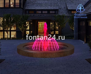 Фонтан для города "Вулкан средний" ø=3 м Фонтан для города "Вулкан средний" ø=3 м