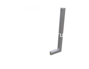 Кронштейн для светильника, нержавеющая сталь 100x150 мм