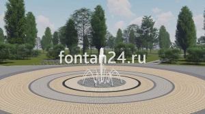 Фонтан для города "Пиано малый" ø=2 м Фонтан для города "Пиано малый" ø=2 м