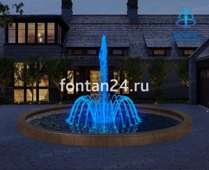 Фонтан для парка "Живой цветок" ø=7 м